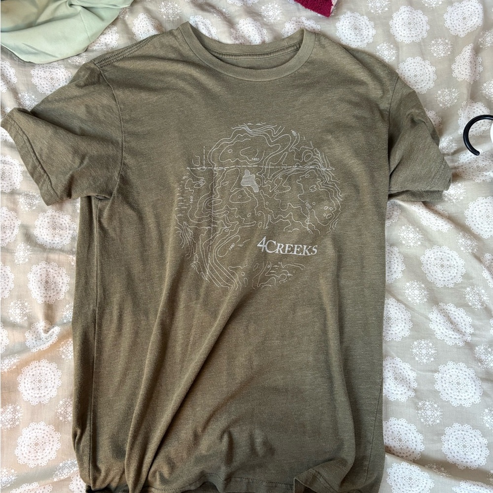 Olive Short Sleeve Men's Tee